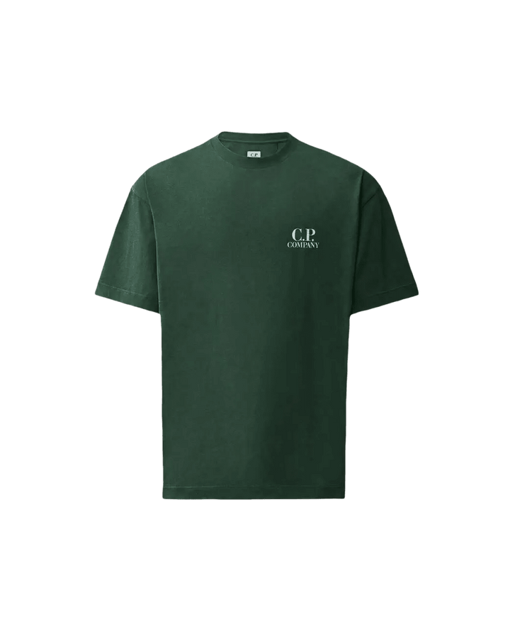 C.P. COMPANY - T-shirt Comfort en jersey de coton Vert sapin - Lothaire