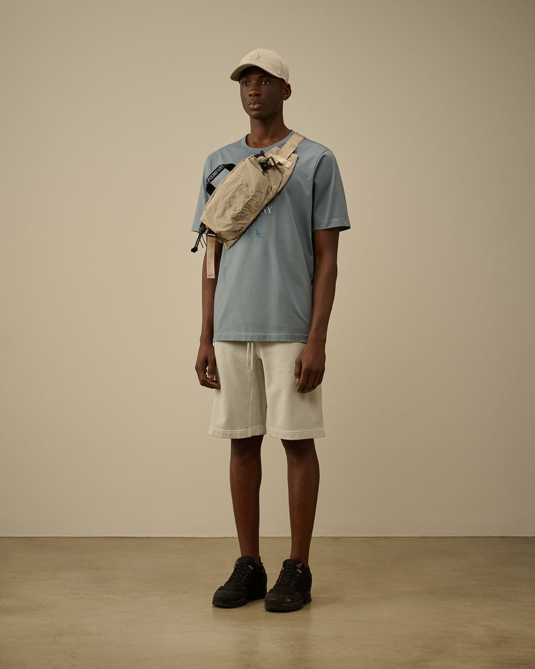 C.P. COMPANY - T-shirt dans un jersey de coton mercerisé Bleu ciel - Lothaire