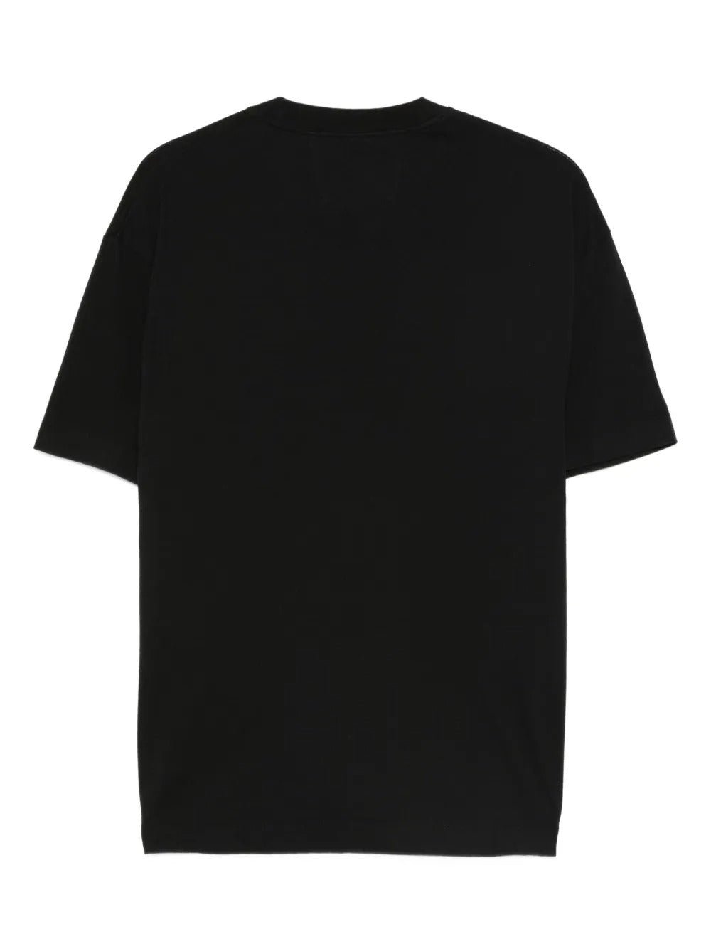 C.P. COMPANY - T-shirt en Coton à Détail de Logo Noir - Lothaire