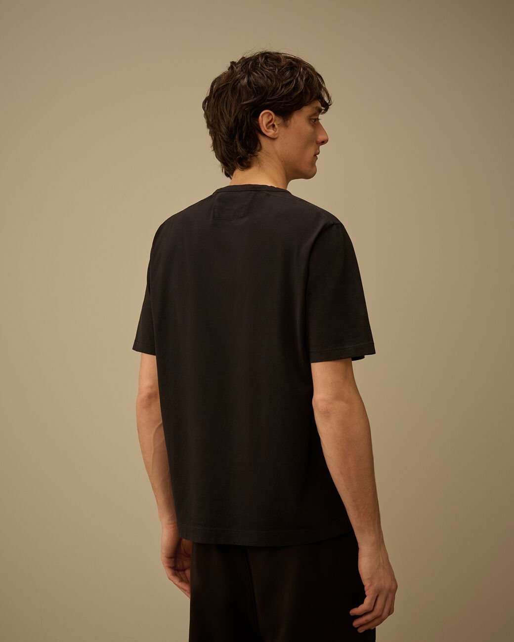 C.P. COMPANY - T-shirt en jersey avec logo Noir - Lothaire