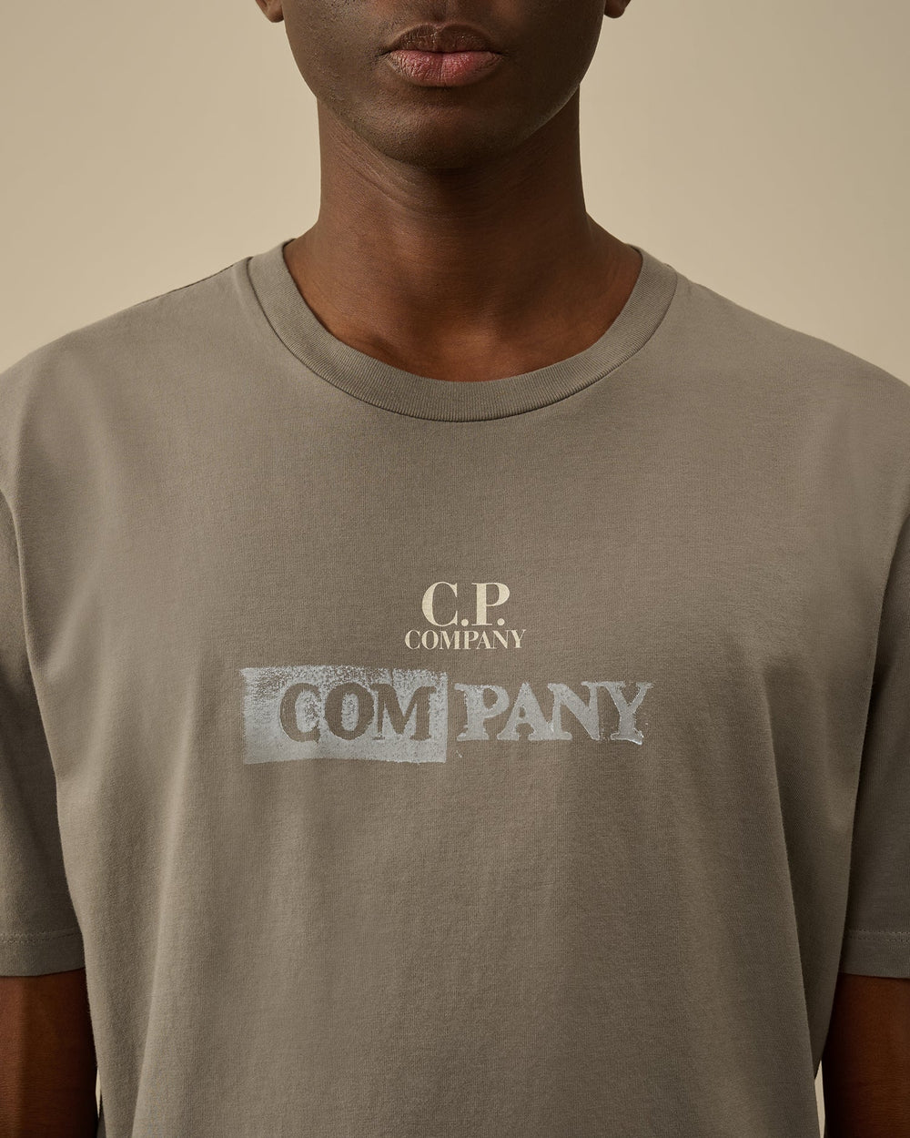 C.P. COMPANY - T-shirt en jersey de coton Gris - Lothaire