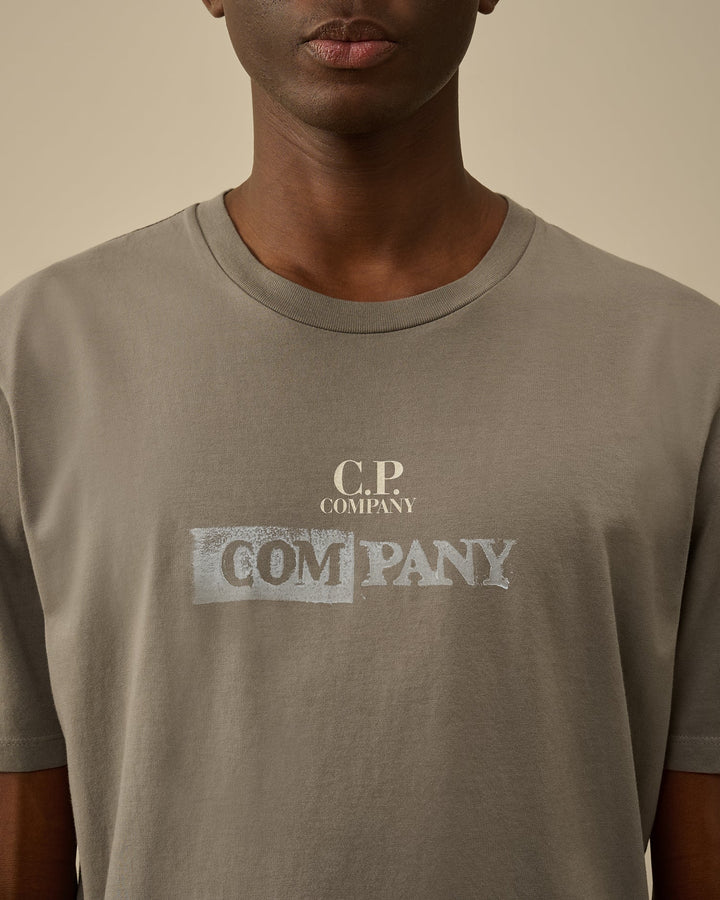 C.P. COMPANY - T-shirt en jersey de coton Gris - Lothaire