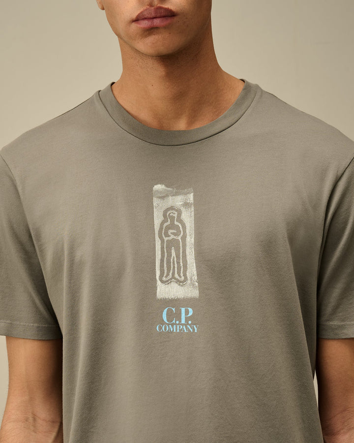 C.P. COMPANY - T-shirt en jersey de coton Gris - Lothaire