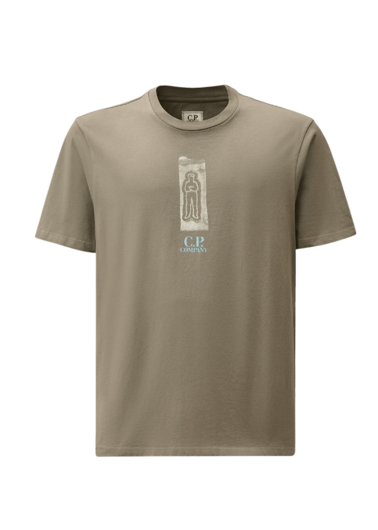 C.P. COMPANY - T-shirt en jersey de coton Gris - Lothaire