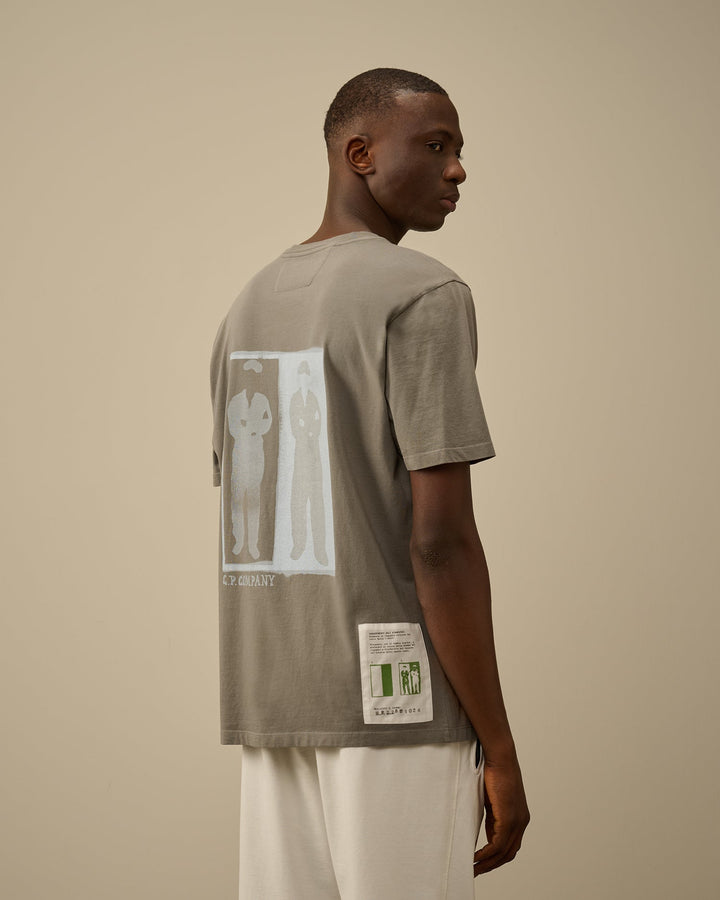 C.P. COMPANY - T-shirt en jersey de coton Gris - Lothaire