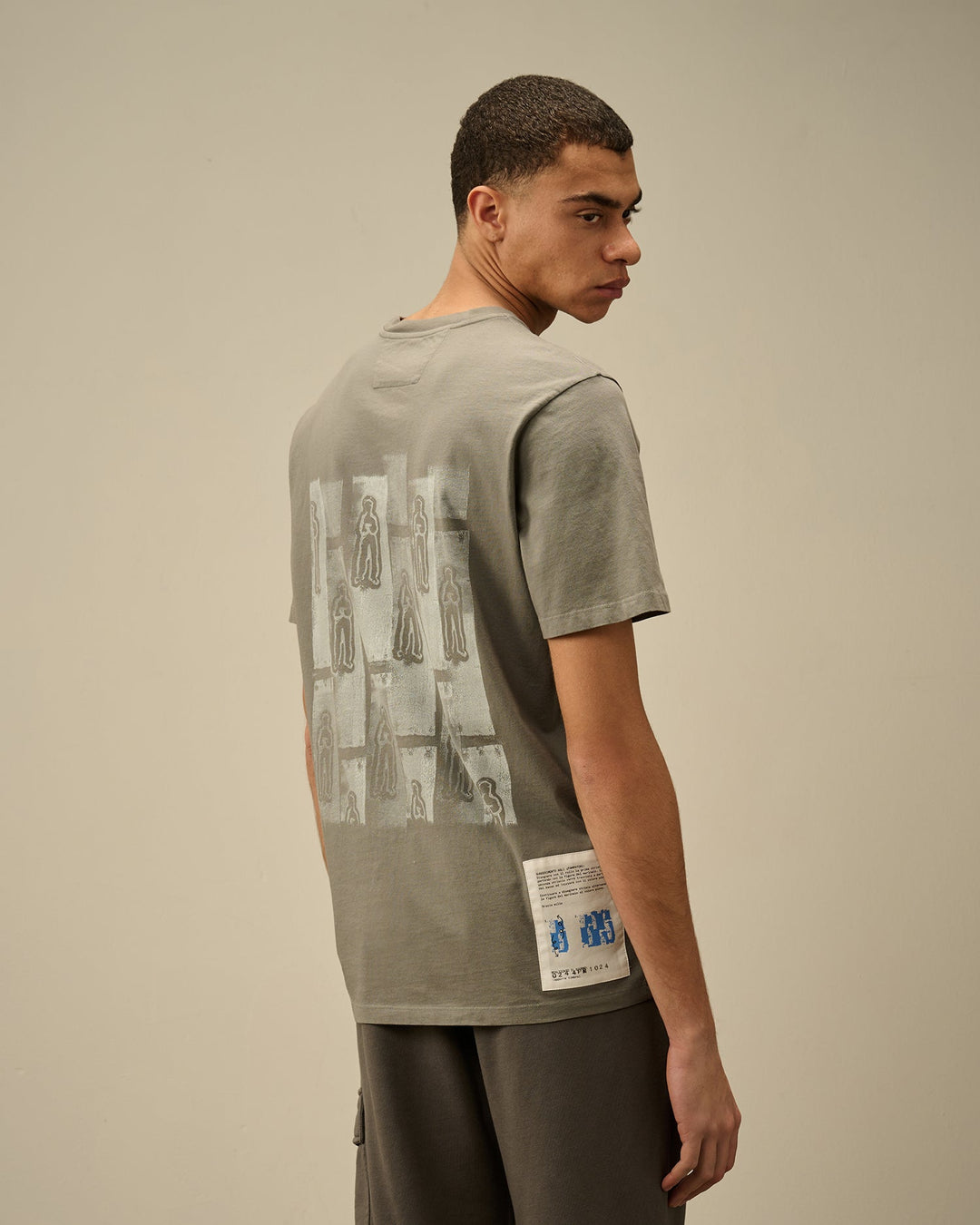 C.P. COMPANY - T-shirt en jersey de coton Gris - Lothaire