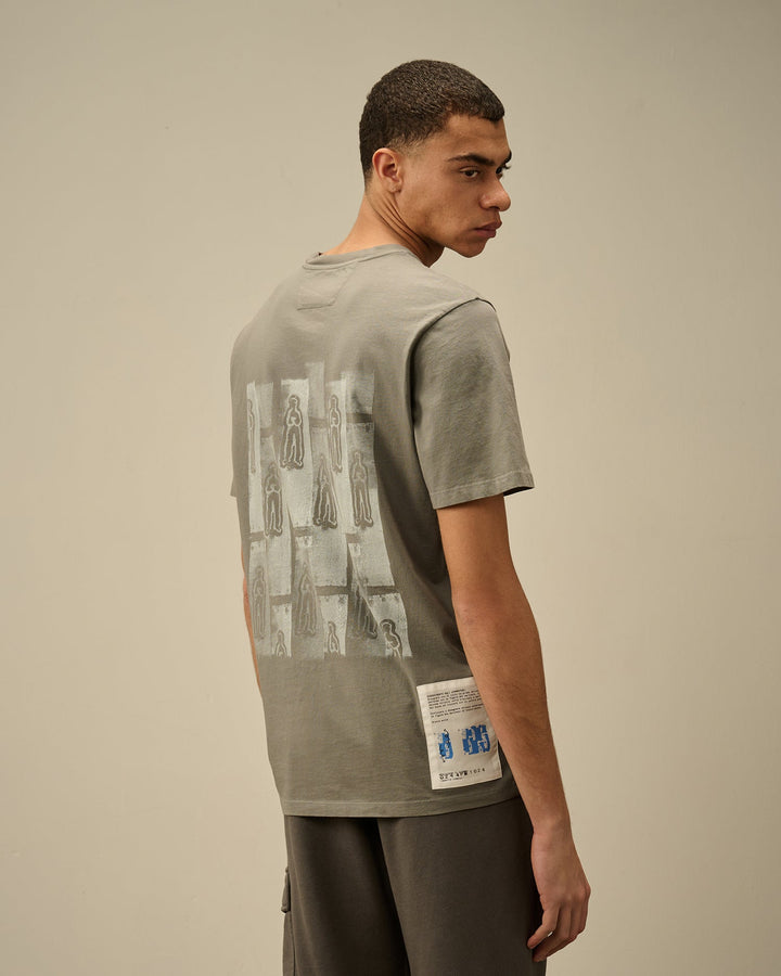 C.P. COMPANY - T-shirt en jersey de coton Gris - Lothaire
