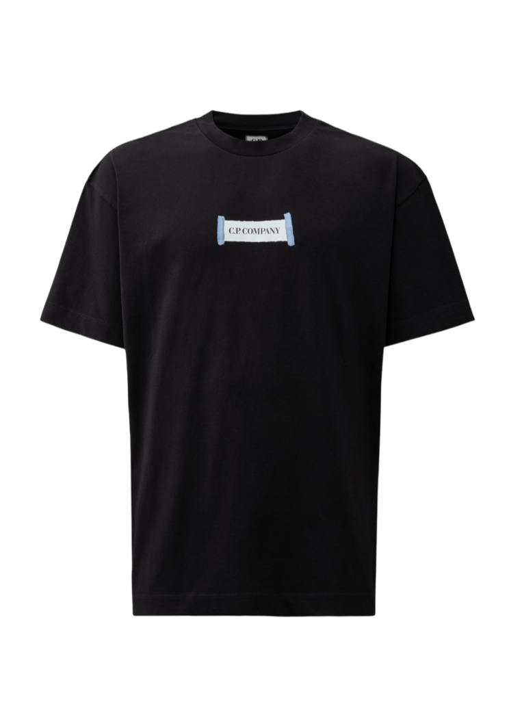 C.P. COMPANY - T-shirt en jersey de coton Noir - Lothaire