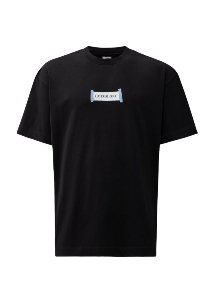 C.P. COMPANY - T-shirt en jersey de coton Noir - Lothaire