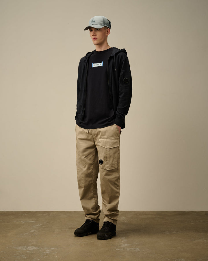 C.P. COMPANY - T-shirt en jersey de coton Noir - Lothaire