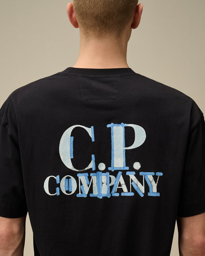 C.P. COMPANY - T-shirt en jersey de coton Noir - Lothaire
