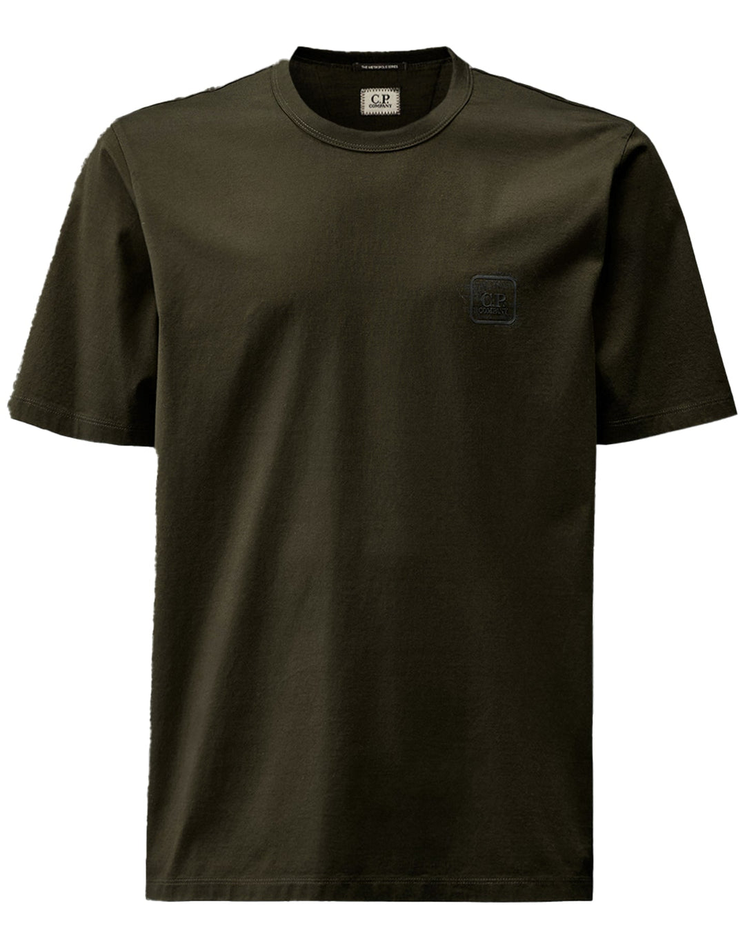 C.P. COMPANY - T-shirt en jersey kaki - Lothaire