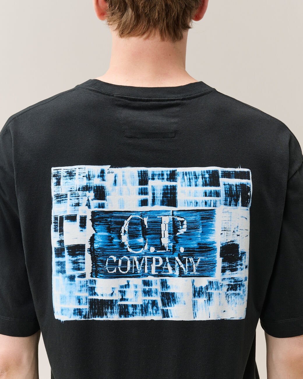 C.P. COMPANY - T-shirt Graphics en jersey 30/1 Noir - Lothaire