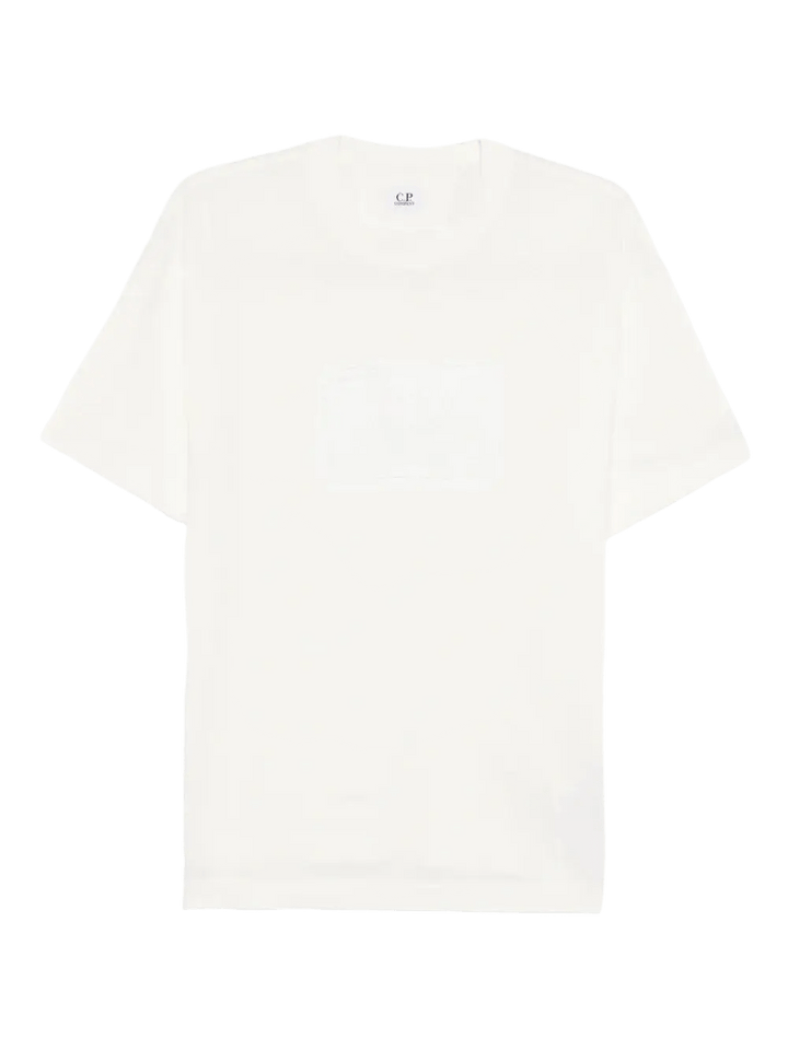 C.P. COMPANY - T-shirt Jersey Short Sleeve Beige - Lothaire