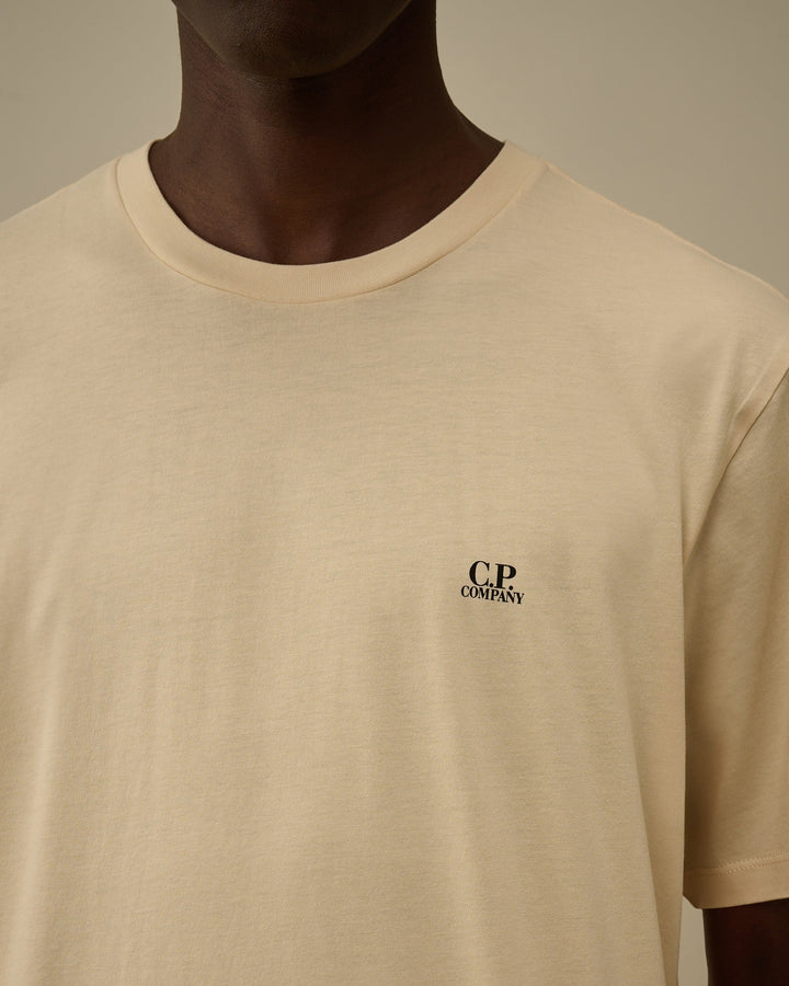 C.P. COMPANY - T-shirt Jersey Short Sleeve Goggle Beige - Lothaire