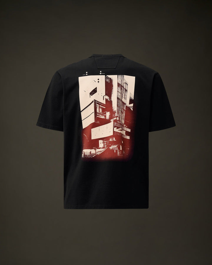 C.P. COMPANY - T-shirt Metropolis Series Mercerized Jersey Noir - Lothaire