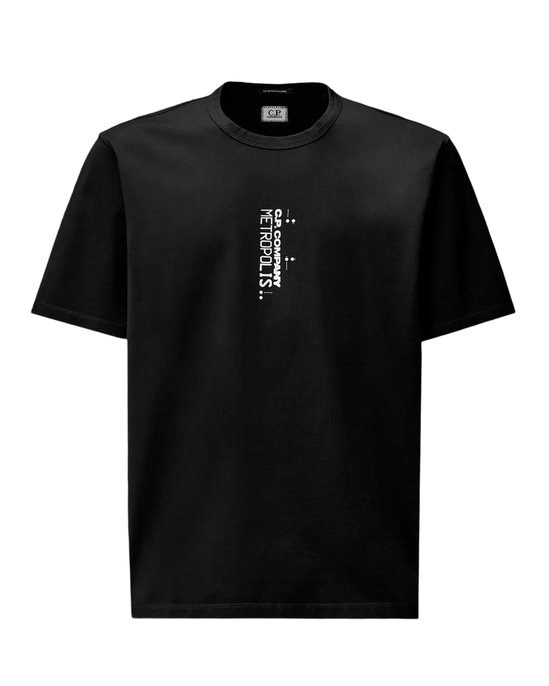 C.P. COMPANY - T-shirt Metropolis Series Mercerized Jersey Noir - Lothaire