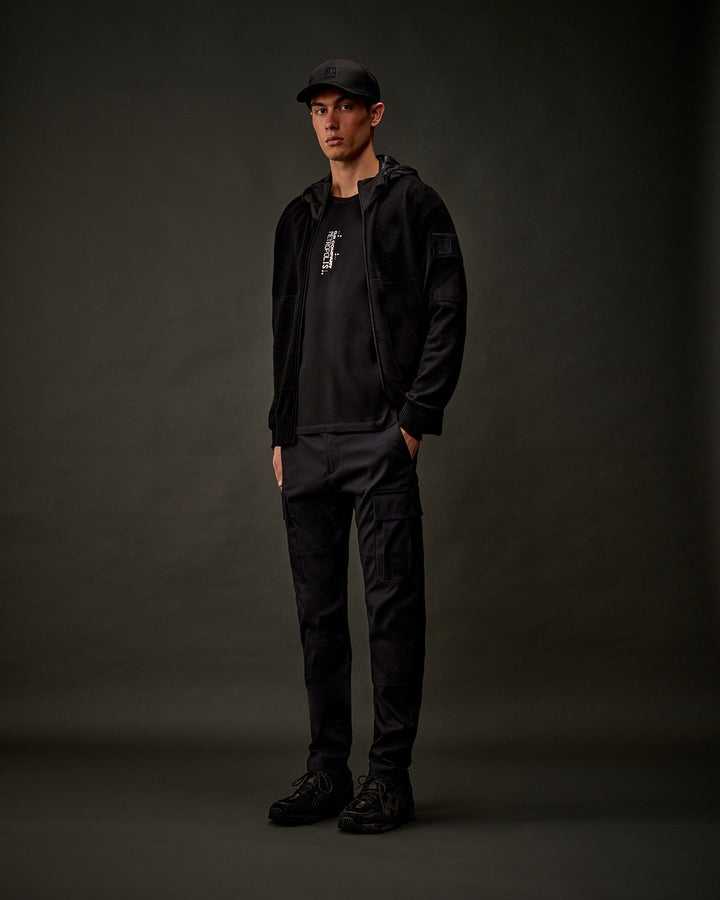 C.P. COMPANY - T-shirt Metropolis Series Mercerized Jersey Noir - Lothaire