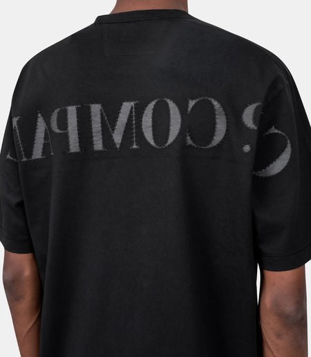 C.P. COMPANY - T-shirt Open End 20/1 Noir - Lothaire