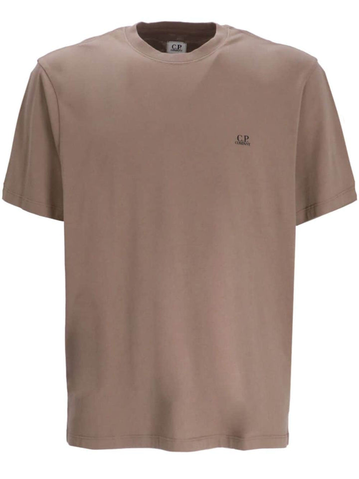 C.P Company - T-shirt Signature Goggles Marron - Lothaire