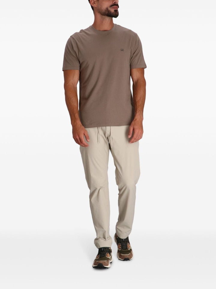C.P Company - T-shirt Signature Goggles Marron - Lothaire
