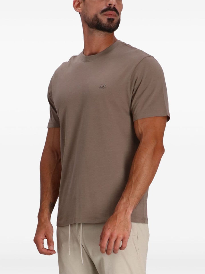 C.P Company - T-shirt Signature Goggles Marron - Lothaire