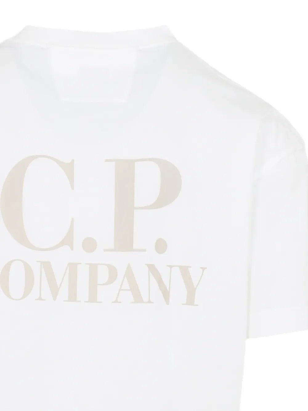 C.P. COMPANY - T-Shirts à Logo Blanc - Lothaire