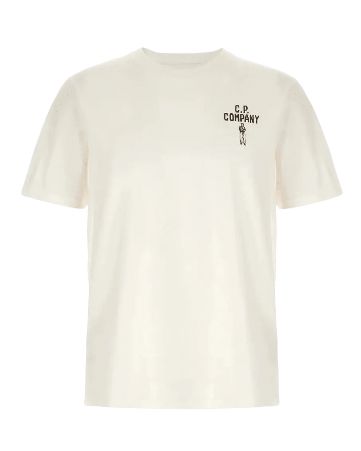 C.P. COMPANY - T-Shirts Printed Crew - Neck Beige - Lothaire