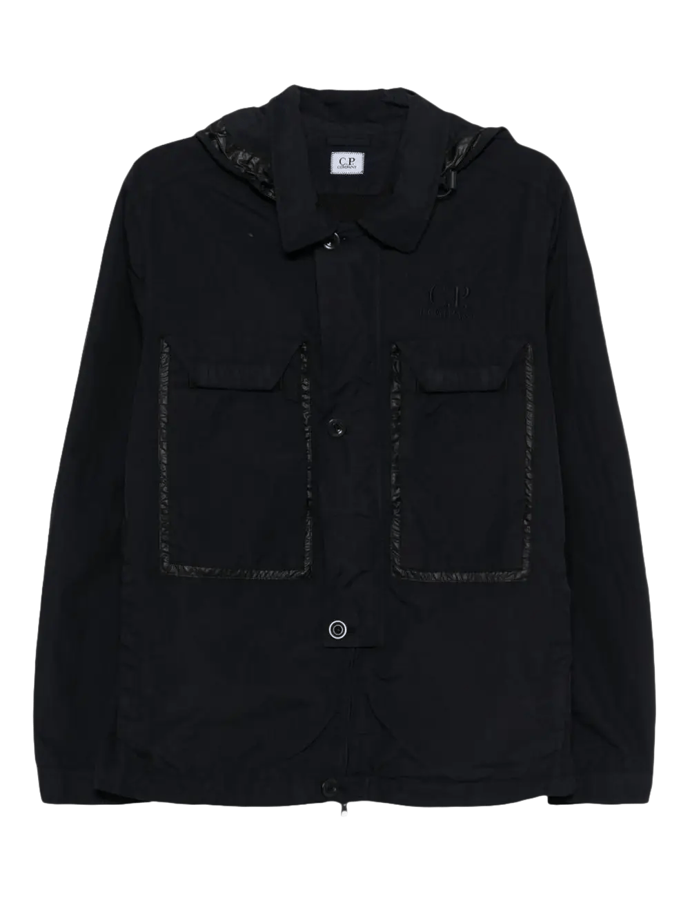 C.P. COMPANY - The Metropolis Series Pertex® Concealable Hood Jacket noir - Lothaire