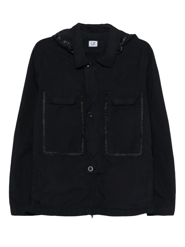 C.P. COMPANY - The Metropolis Series Pertex® Concealable Hood Jacket noir - Lothaire
