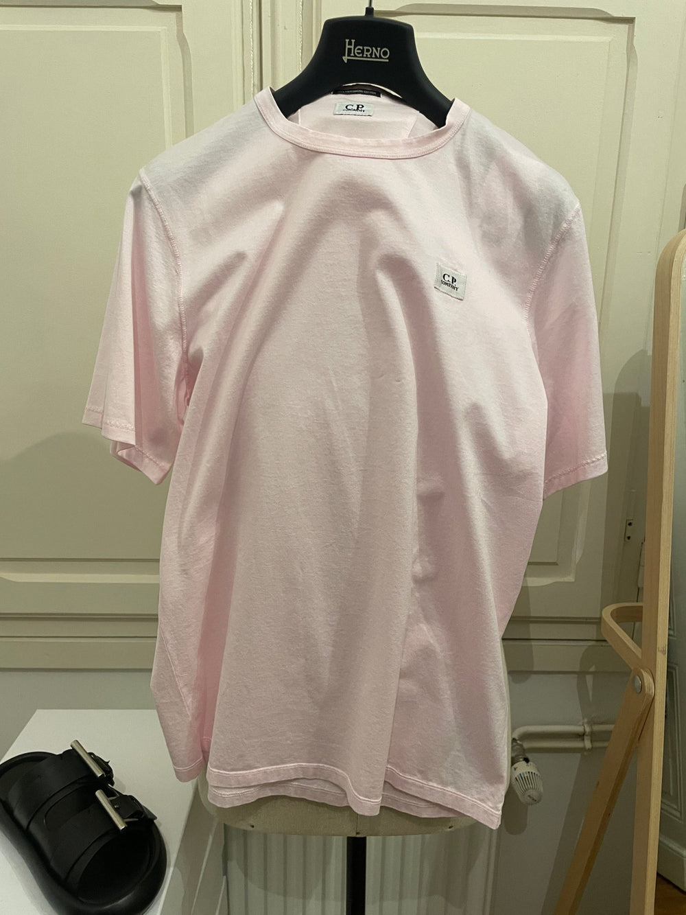 C.P. COMPANY : TS manches courtes rose - Lothaire