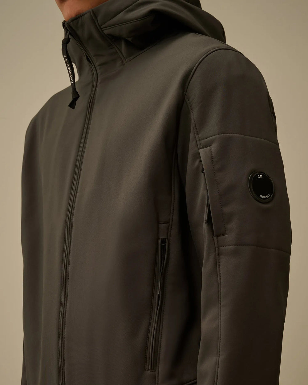 C.P. COMPANY - Veste C.P. Shell - R Hooded Jacket Dark Shadow - Lothaire