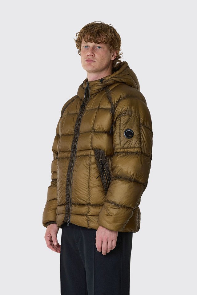 C.P. COMPANY - Veste DD-Shell Brun Olive - Lothaire