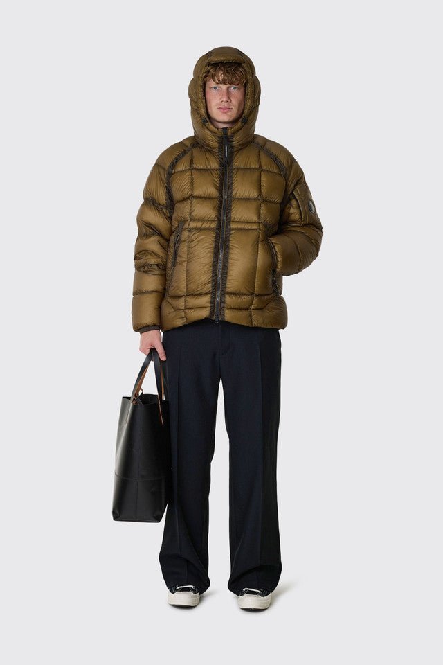 C.P. COMPANY - Veste DD-Shell Brun Olive - Lothaire