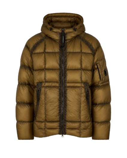 C.P. COMPANY - Veste DD-Shell Brun Olive - Lothaire