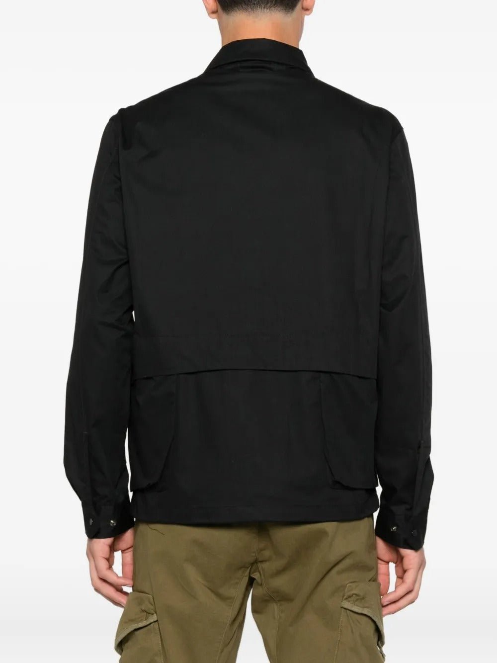 C.P. COMPANY - Veste Metropolis Series Gabardine Noir - Lothaire