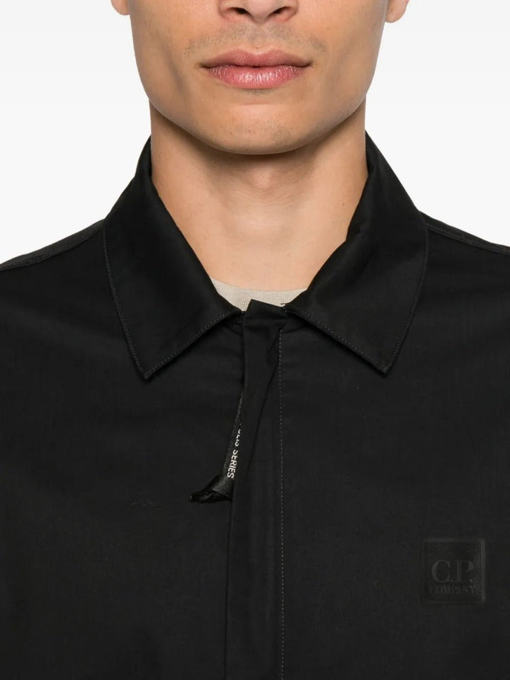 C.P. COMPANY - Veste Metropolis Series Gabardine Noir - Lothaire