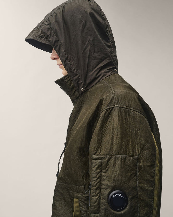 C.P. COMPANY - Veste réversible Bi-Face Vert kaki - Lothaire