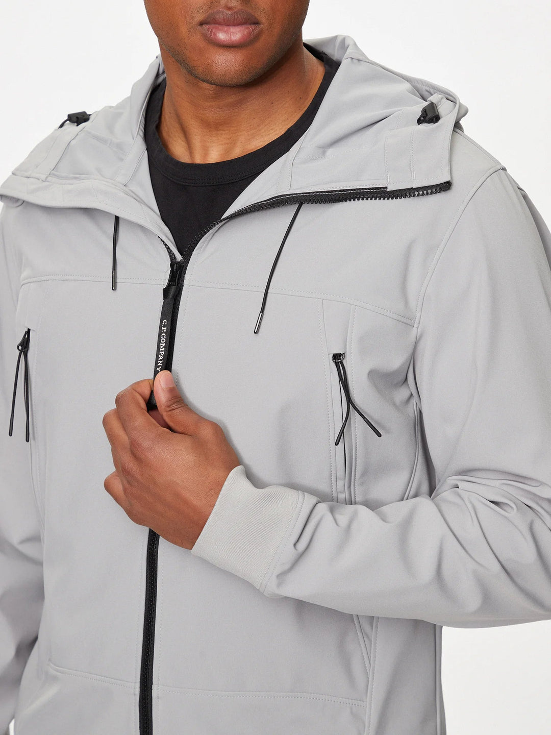 C.P. COMPANY - Veste Shell - R Drizzle Grey - Lothaire