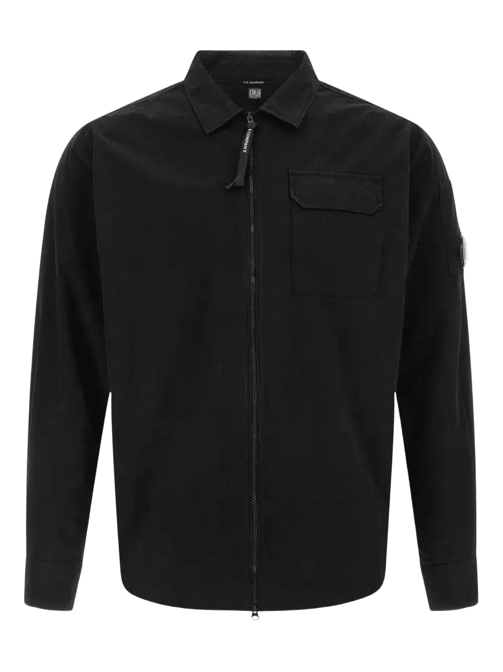 C.P. COMPANY - Veste Zippée à Manches Longues Noir - Lothaire