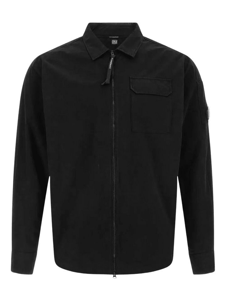 C.P. COMPANY - Veste Zippée à Manches Longues Noir - Lothaire