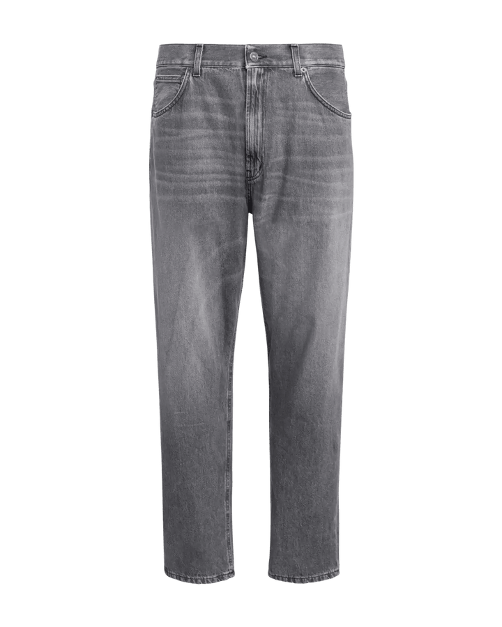 DONDUP - Jean Paco coupe ample en denim rigide Gris délavé - Lothaire