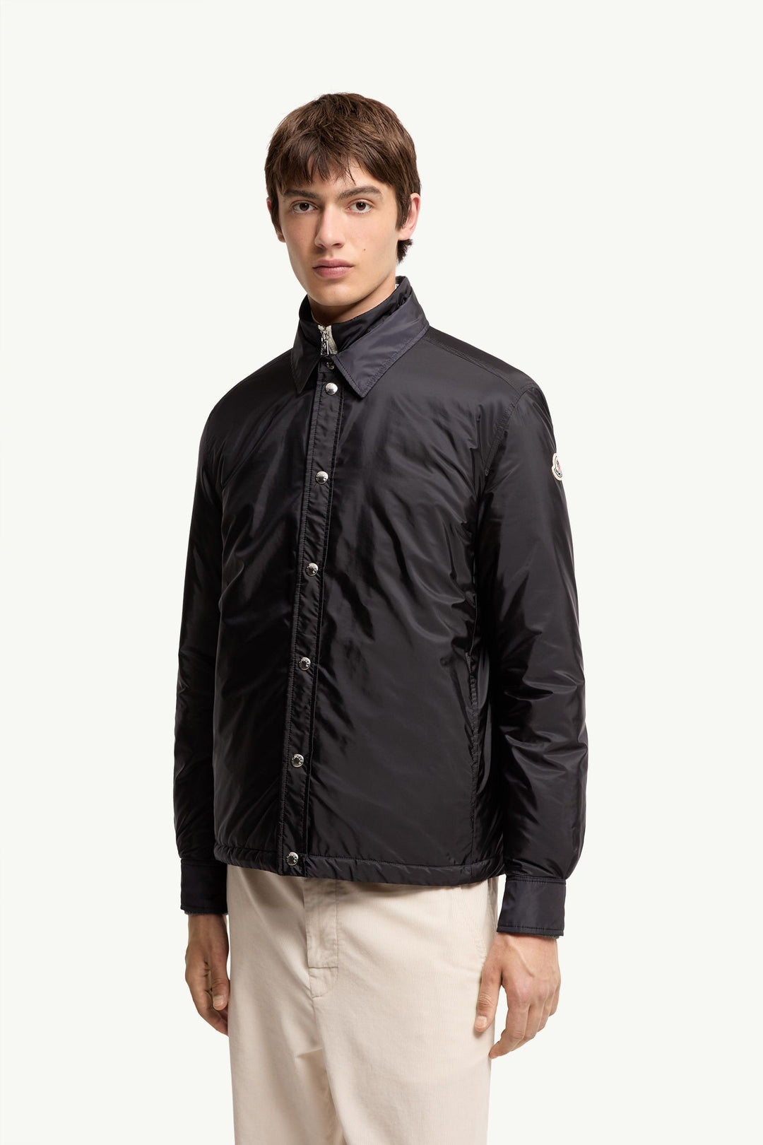 MONCLER – Doudoune-chemise Meridelle Bleu marine