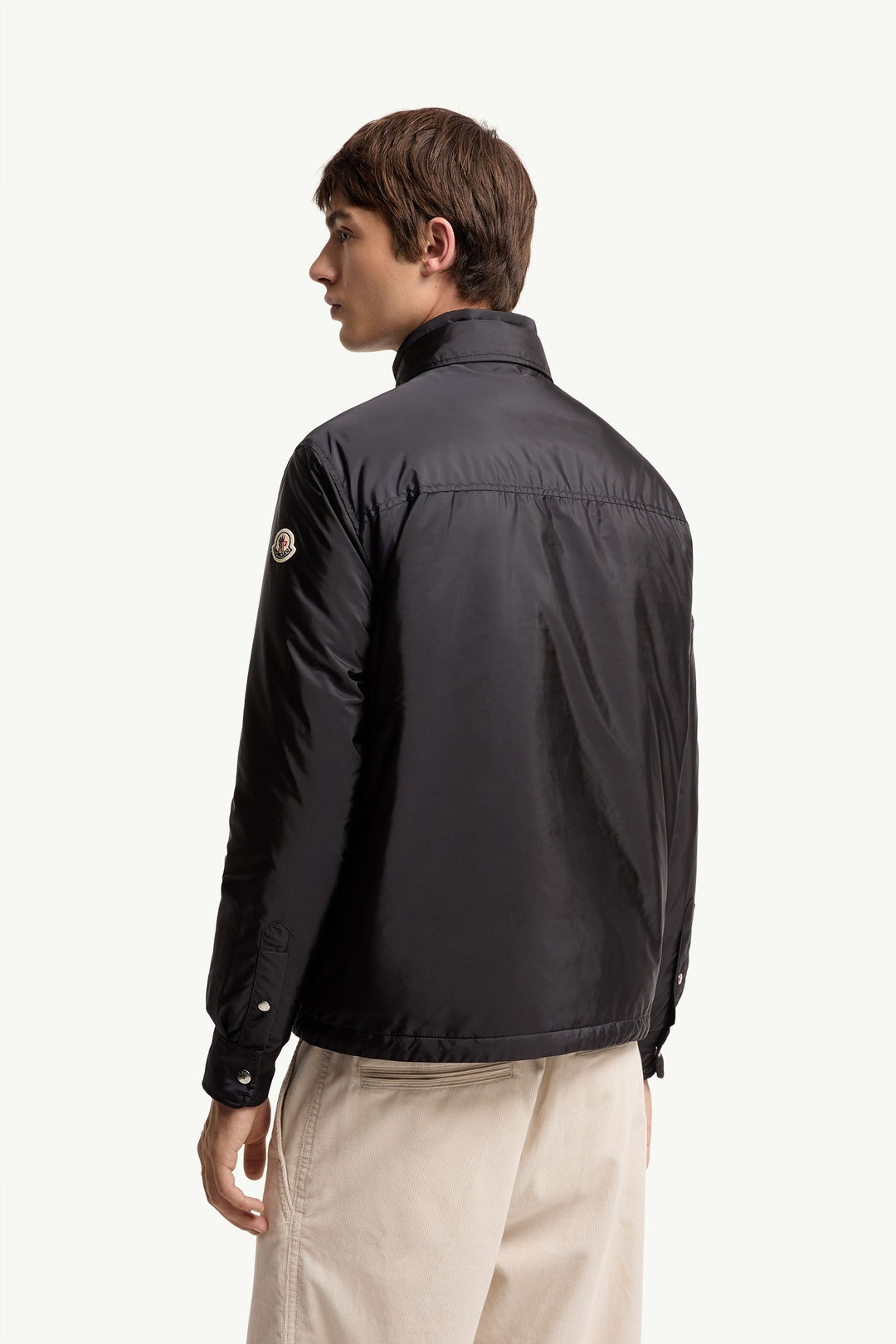 MONCLER – Doudoune-chemise Meridelle Bleu marine