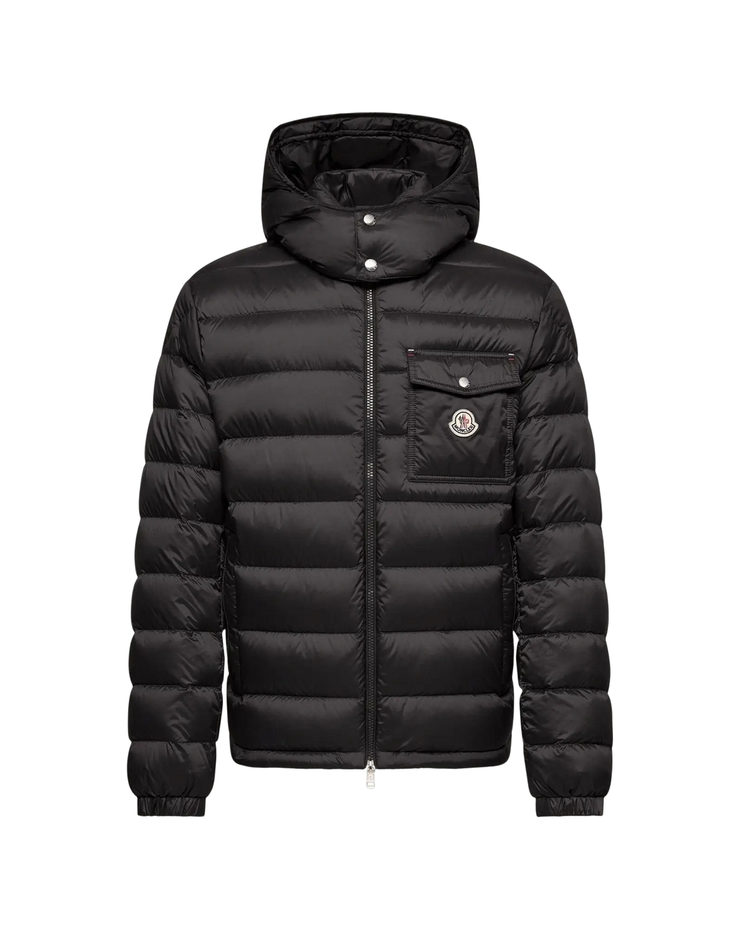 MONCLER – Doudoune courte à capuche Verith Noir