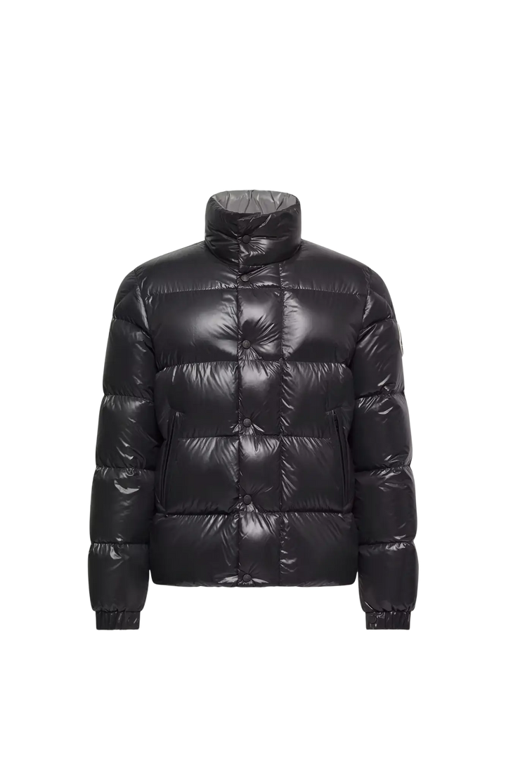 MONCLER - Doudoune courte Brendola laquée Noir