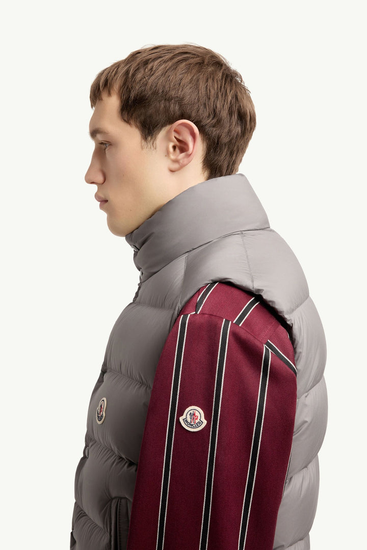 MONCLER – Doudoune sans manches Tibb Grise