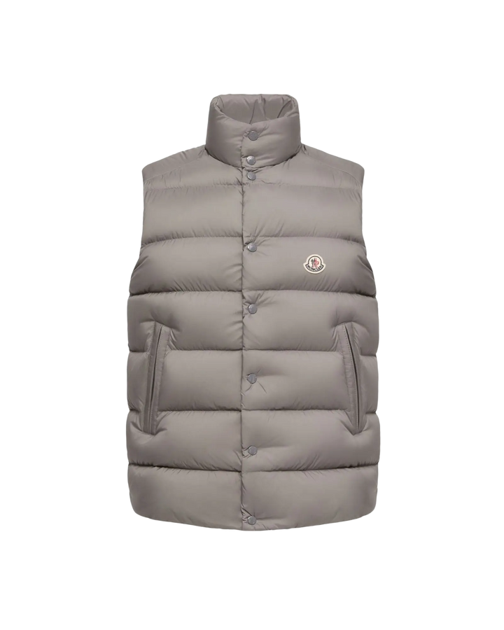 MONCLER – Doudoune sans manches Tibb Grise