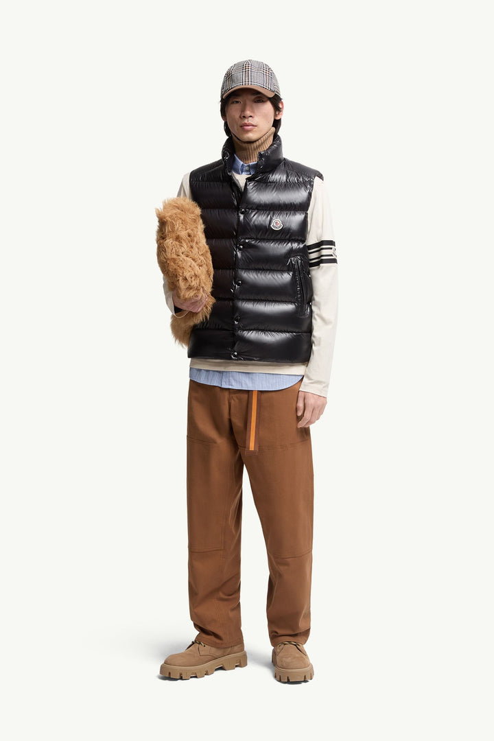 MONCLER - Doudoune sans manches Tibb Noir