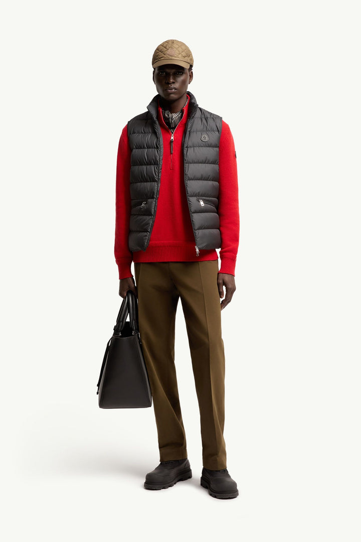 MONCLER – Doudoune sans manches Treompan Noir